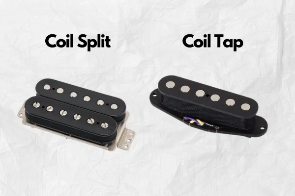 Coil taps and coil splits