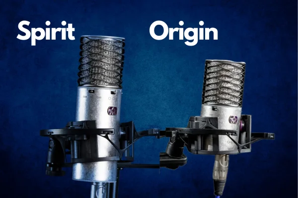 Origin vs Spirit microphone