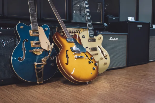 Semi-hollow guitars